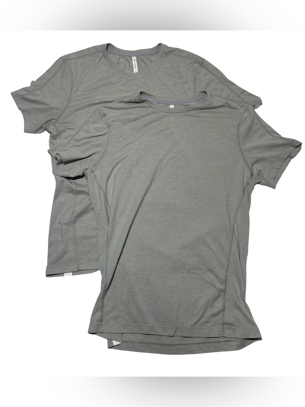 Ten Thousand (x2) Durable Shirt Gray Men’s Size M 10,000 Bundle Gym Running